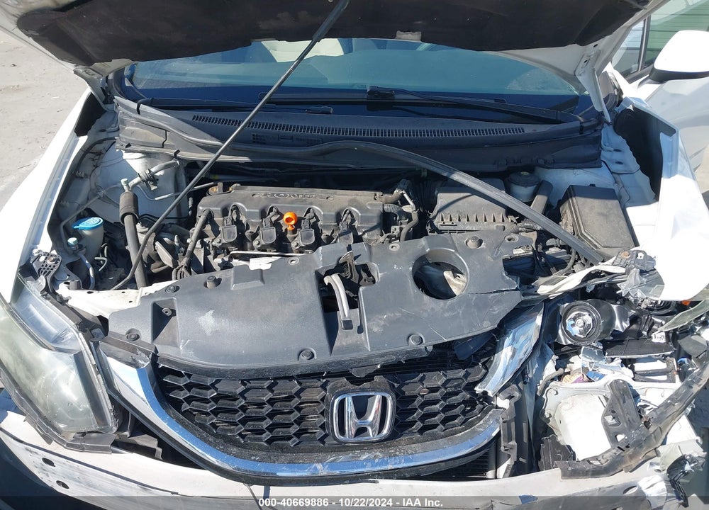 2013 HONDA CIVIC EX VIN: 19XFB2F88DE249673