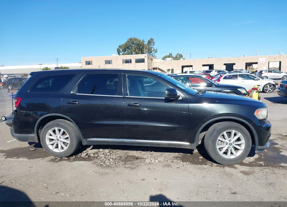 2015 DODGE DURANGO SXT VIN: 1C4RDHAG8FC155974