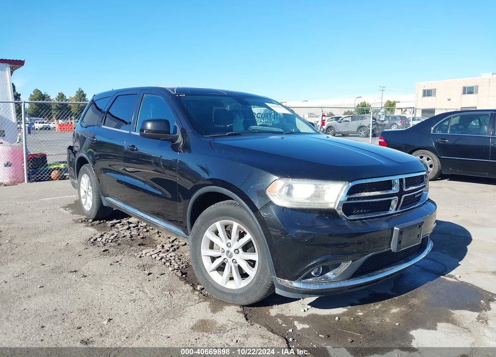 2015 DODGE DURANGO SXT VIN: 1C4RDHAG8FC155974