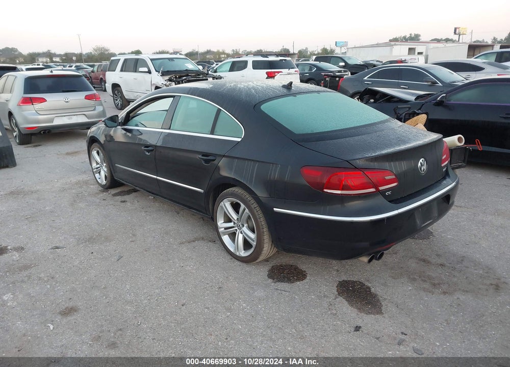 2013 VOLKSWAGEN CC VIN: WVWBN7AN3DE504516