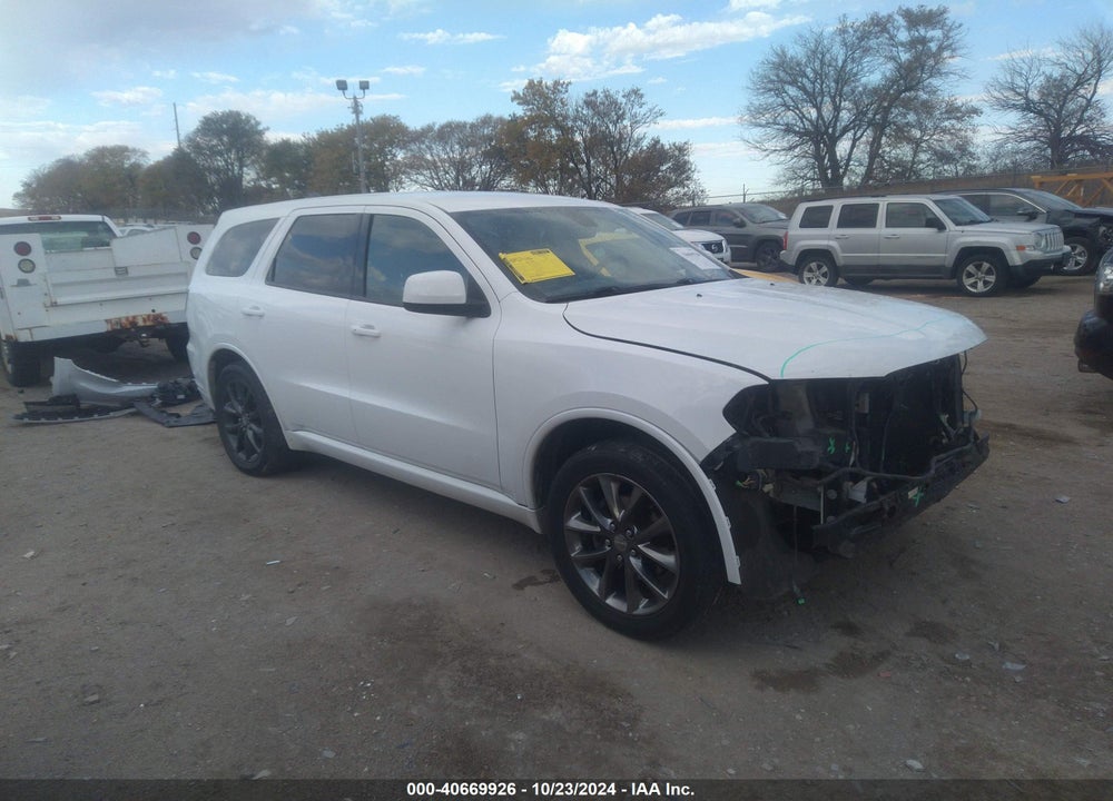 2014 DODGE DURANGO SXT VIN: 1C4RDJAG1EC365242