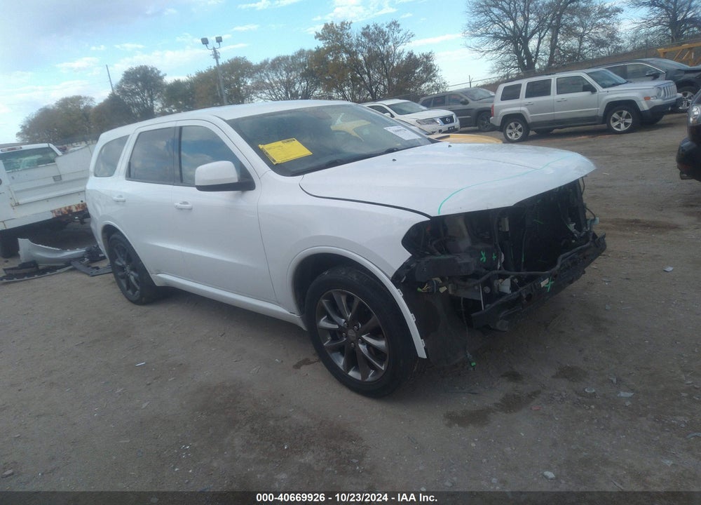2014 DODGE DURANGO SXT VIN: 1C4RDJAG1EC365242