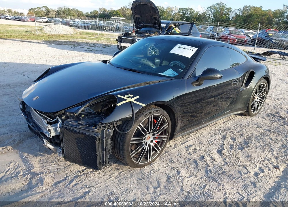 2014 PORSCHE 911 TURBO VIN: WP0AD2A92ES166596