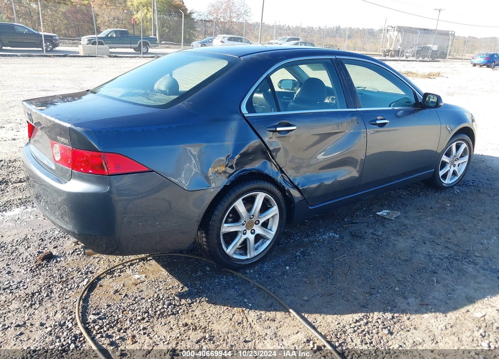 2004 ACURA TSX VIN: JH4CL96844C023872