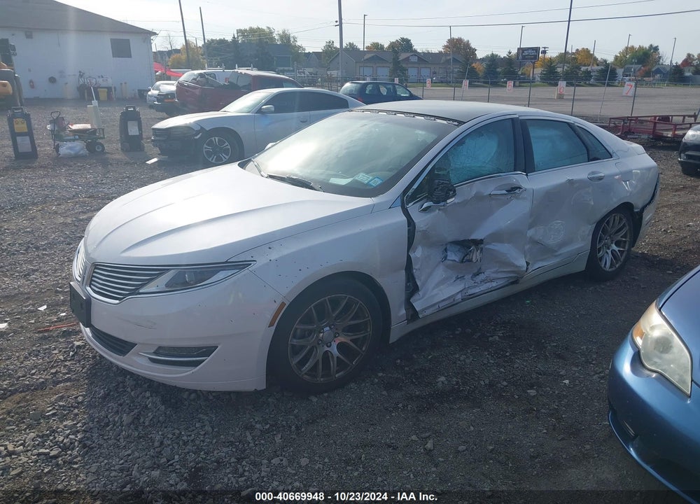 2015 LINCOLN MKZ VIN: 3LN6L2G91FR601987