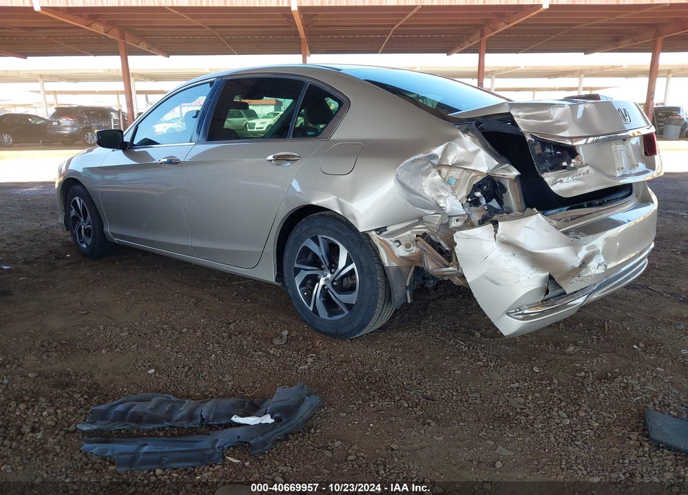 2016 HONDA ACCORD LX VIN: 1HGCR2F33GA194027