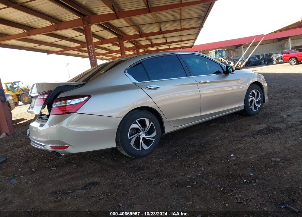 2016 HONDA ACCORD LX VIN: 1HGCR2F33GA194027