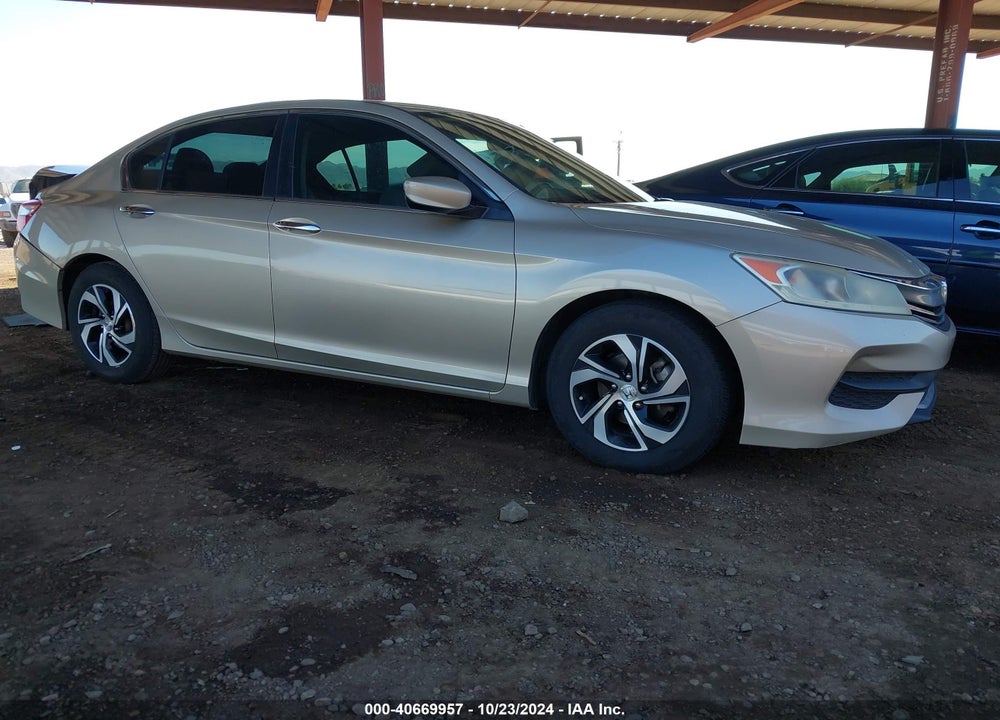2016 HONDA ACCORD LX VIN: 1HGCR2F33GA194027