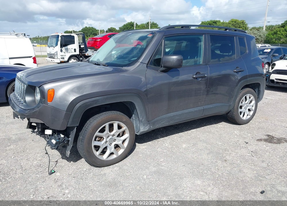 2016 JEEP RENEGADE LATITUDE VIN: ZACCJBBT4GPE35945