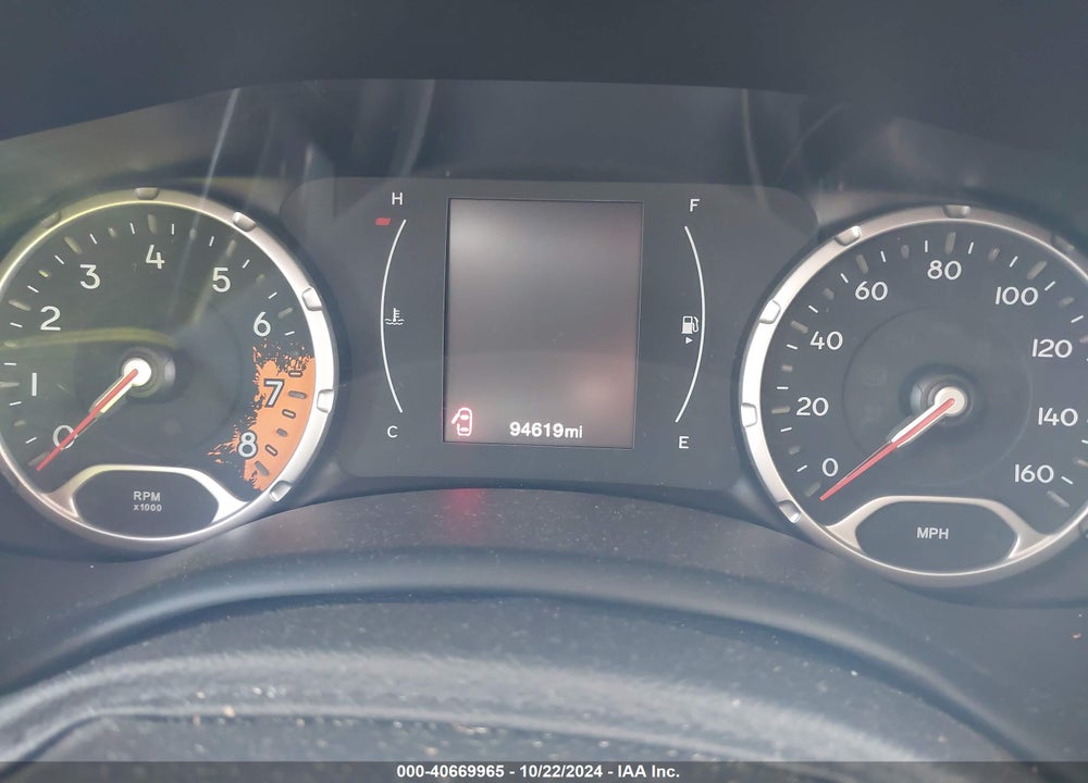 2016 JEEP RENEGADE LATITUDE VIN: ZACCJBBT4GPE35945