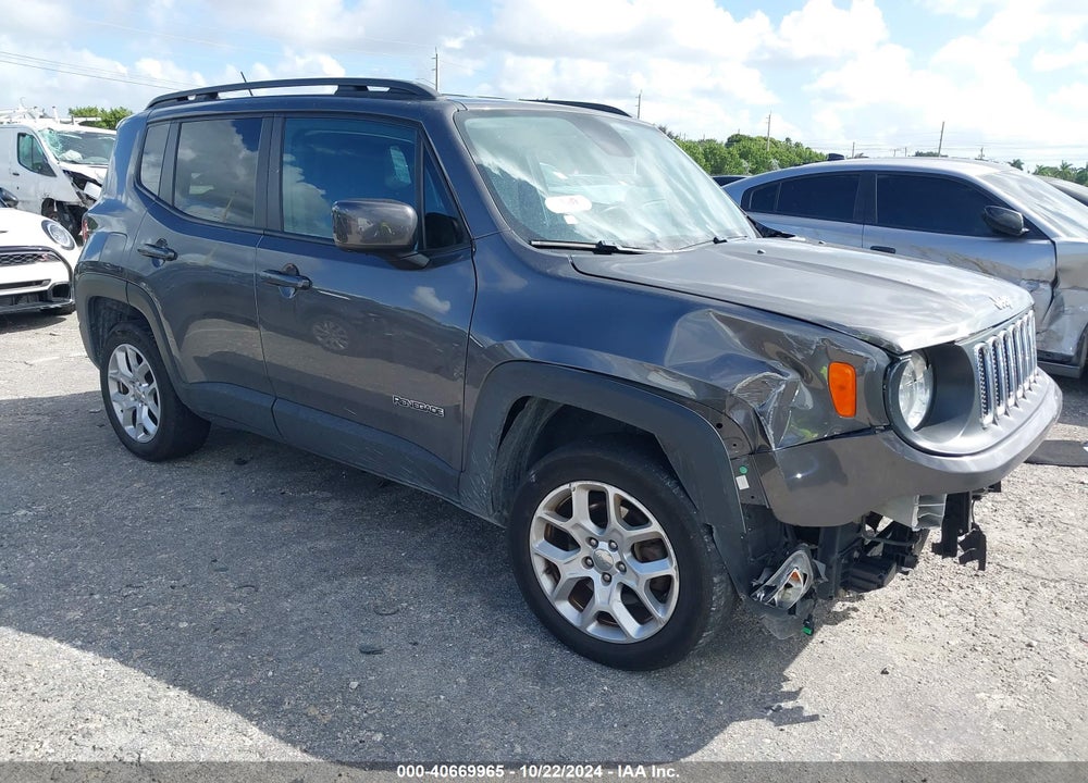 2016 JEEP RENEGADE LATITUDE VIN: ZACCJBBT4GPE35945