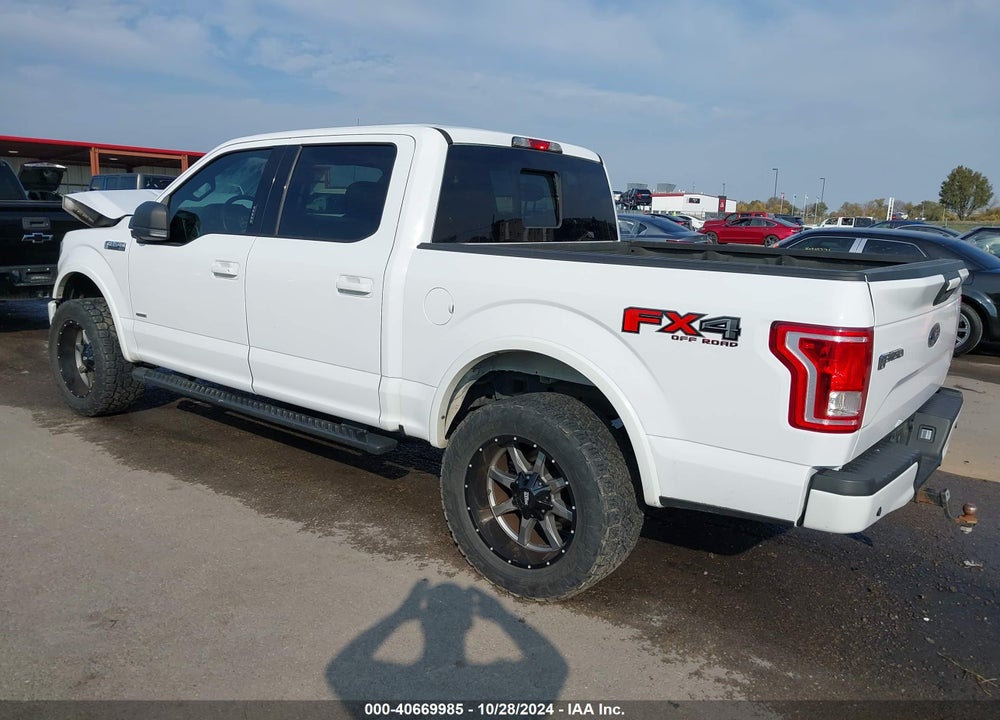 2015 FORD F-150 XLT VIN: 1FTEW1EG6FKE39054