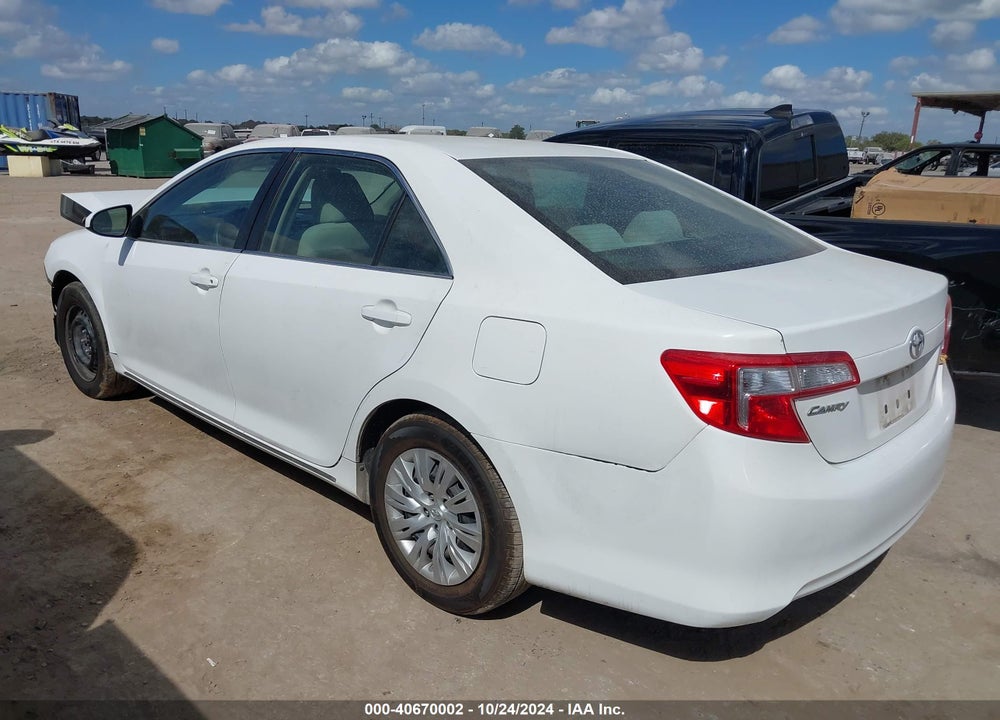 2012 TOYOTA CAMRY LE VIN: 4T1BF1FK6CU539060