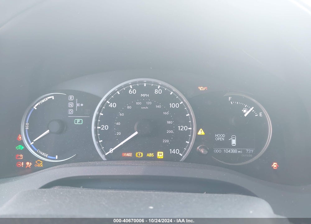 2011 LEXUS CT 200H PREMIUM VIN: JTHKD5BH0B2046270