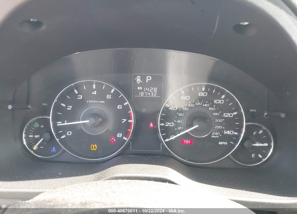 2011 SUBARU LEGACY 2.5I VIN: 4S3BMCA65B3251681