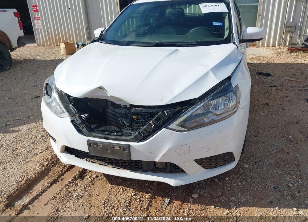 2019 NISSAN SENTRA S VIN: 3N1AB7AP9KY327995