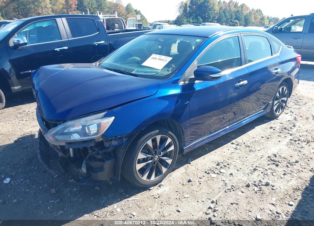 2017 NISSAN SENTRA SR VIN: 3N1AB7AP4HY213704