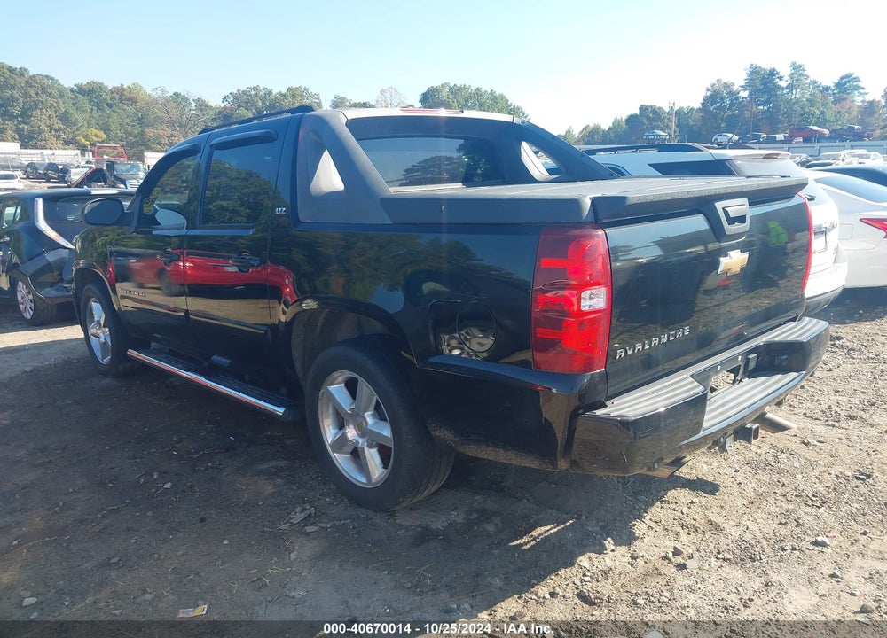 2007 CHEVROLET AVALANCHE LTZ VIN: 3GNEC12087G163931
