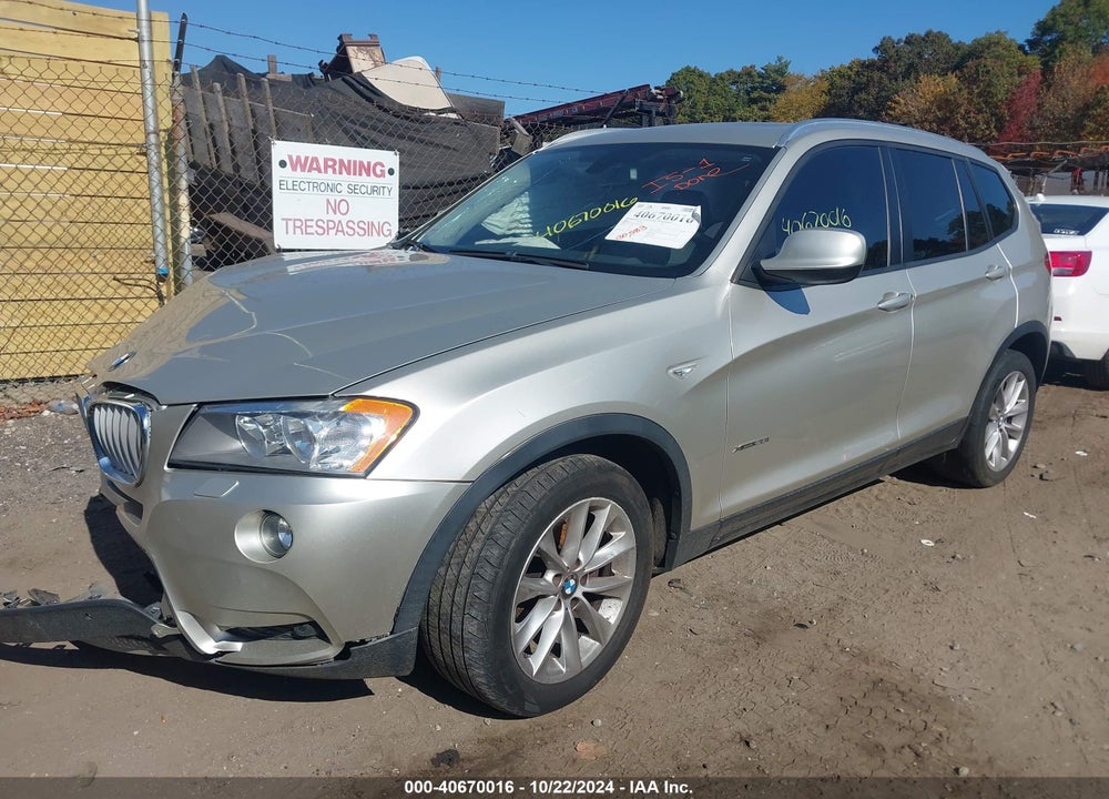 2014 BMW X3 XDRIVE28I VIN: 5UXWX9C59E0D42895