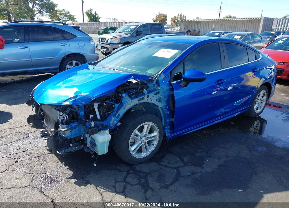 2018 CHEVROLET CRUZE LT AUTO VIN: 1G1BE5SM8J7141911
