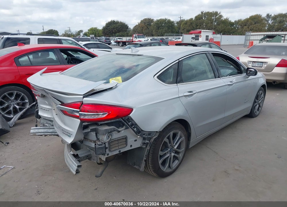 2019 FORD FUSION HYBRID TITANIUM VIN: 3FA6P0RU2KR188282
