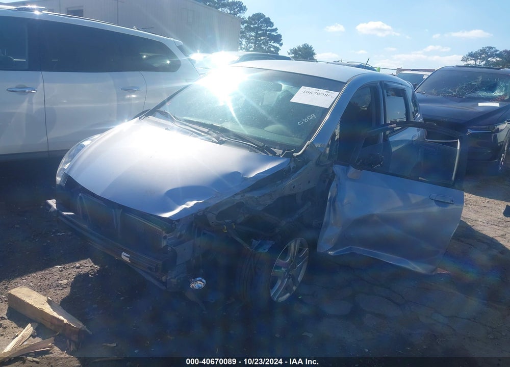 2008 HONDA FIT SPORT VIN: JHMGD38668S000869