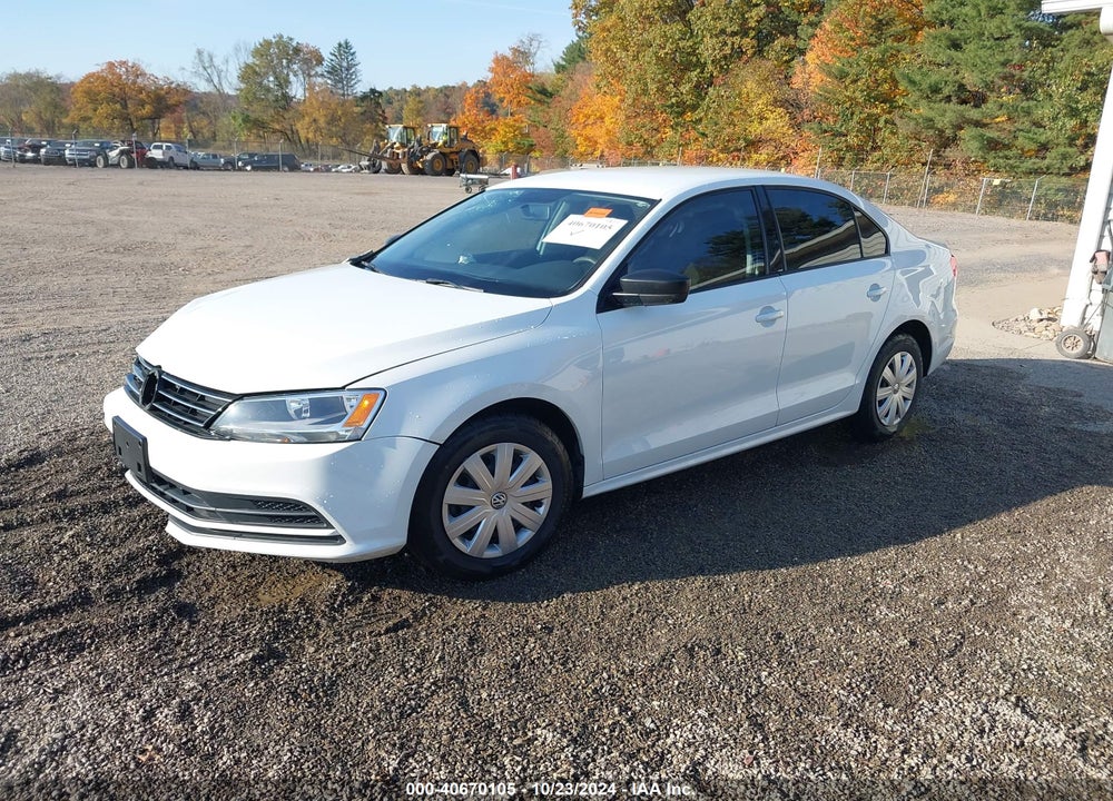 2015 VOLKSWAGEN JETTA 2.0L S VIN: 3VW2K7AJ1FM321647