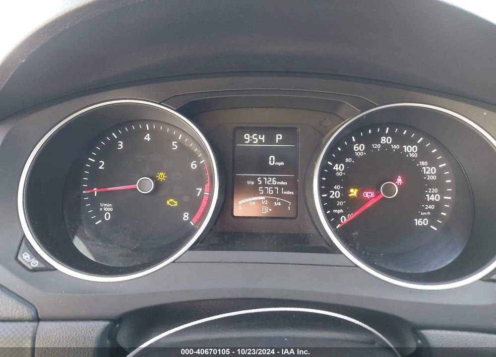 2015 VOLKSWAGEN JETTA 2.0L S VIN: 3VW2K7AJ1FM321647