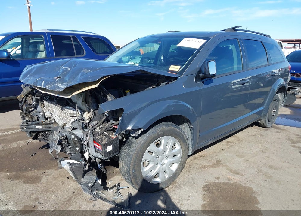 2018 DODGE JOURNEY SXT VIN: 3C4PDCBG2JT510014