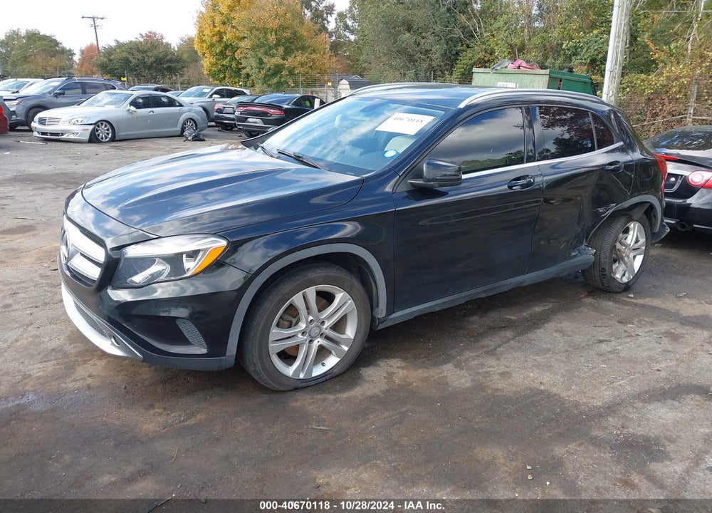 2015 MERCEDES-BENZ GLA 250 4MATIC VIN: WDCTG4GB9FJ117323