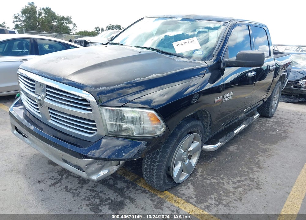 2013 RAM 1500 BIG HORN VIN: 1C6RR7LT5DS599748