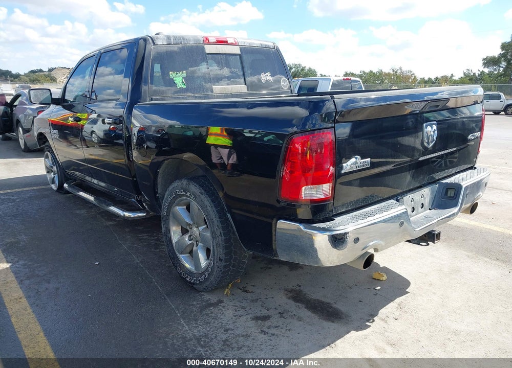 2013 RAM 1500 BIG HORN VIN: 1C6RR7LT5DS599748