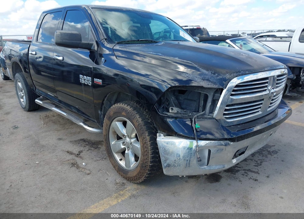 2013 RAM 1500 BIG HORN VIN: 1C6RR7LT5DS599748