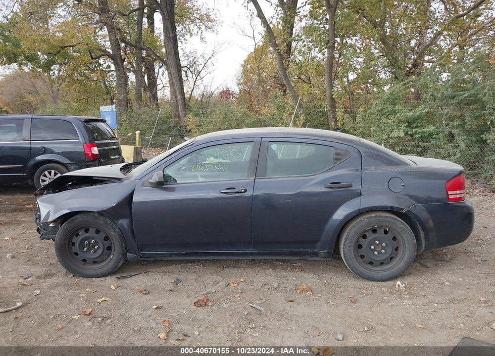 2008 DODGE AVENGER SE VIN: 1B3LC46K08N594397