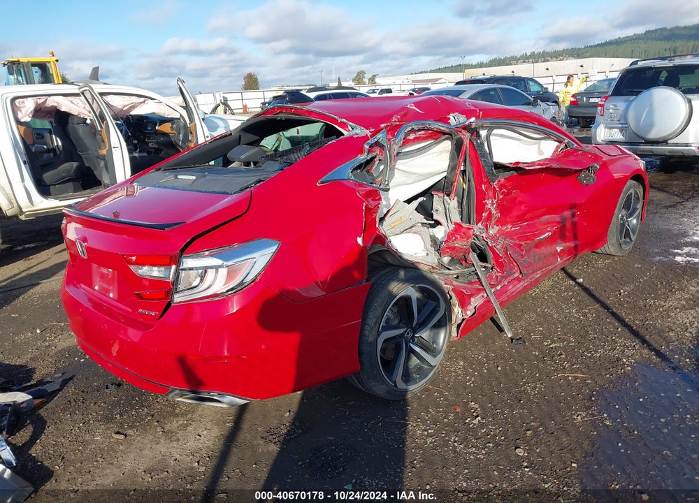 2022 HONDA ACCORD SPORT VIN: 1HGCV1F31NA024686