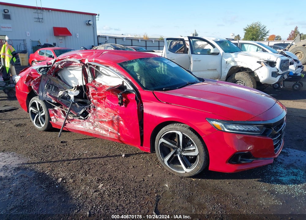 2022 HONDA ACCORD SPORT VIN: 1HGCV1F31NA024686