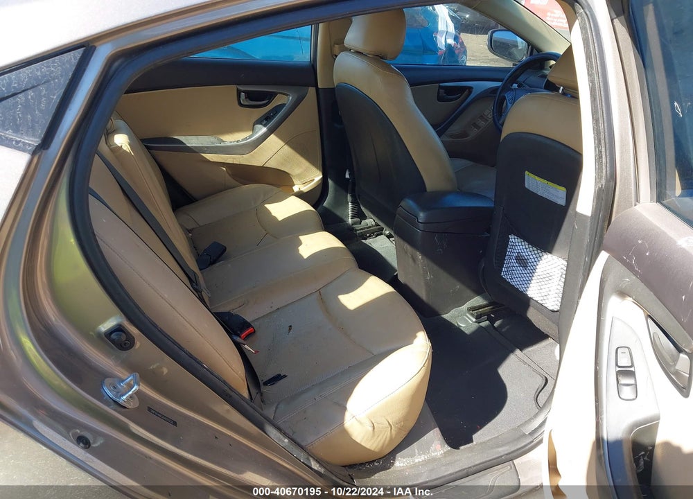 2013 HYUNDAI ELANTRA LIMITED VIN: 5NPDH4AE5DH210226
