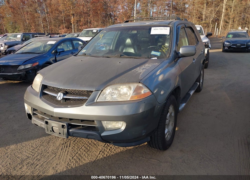2002 ACURA MDX VIN: 2HNYD18272H515329