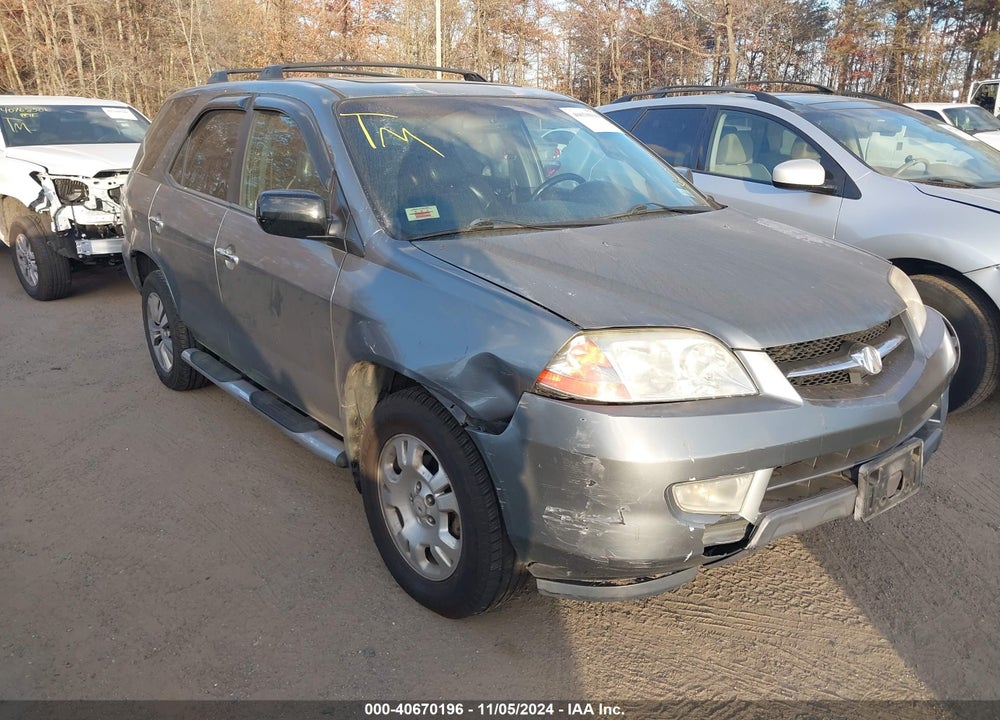 2002 ACURA MDX VIN: 2HNYD18272H515329