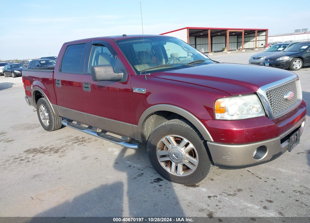 2006 FORD F-150 LARIAT/XLT VIN: 1FTPW12526KB25851