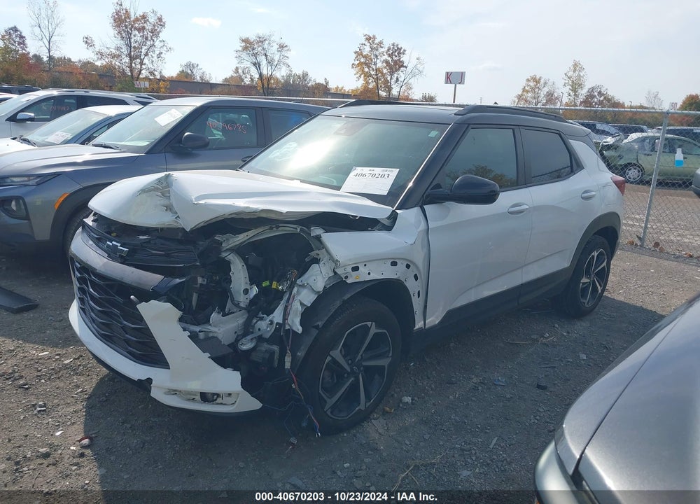 2021 CHEVROLET TRAILBLAZER AWD RS VIN: KL79MUSL8MB156773