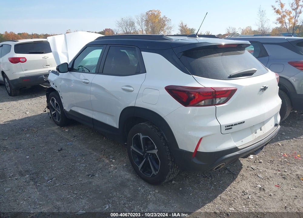 2021 CHEVROLET TRAILBLAZER AWD RS VIN: KL79MUSL8MB156773