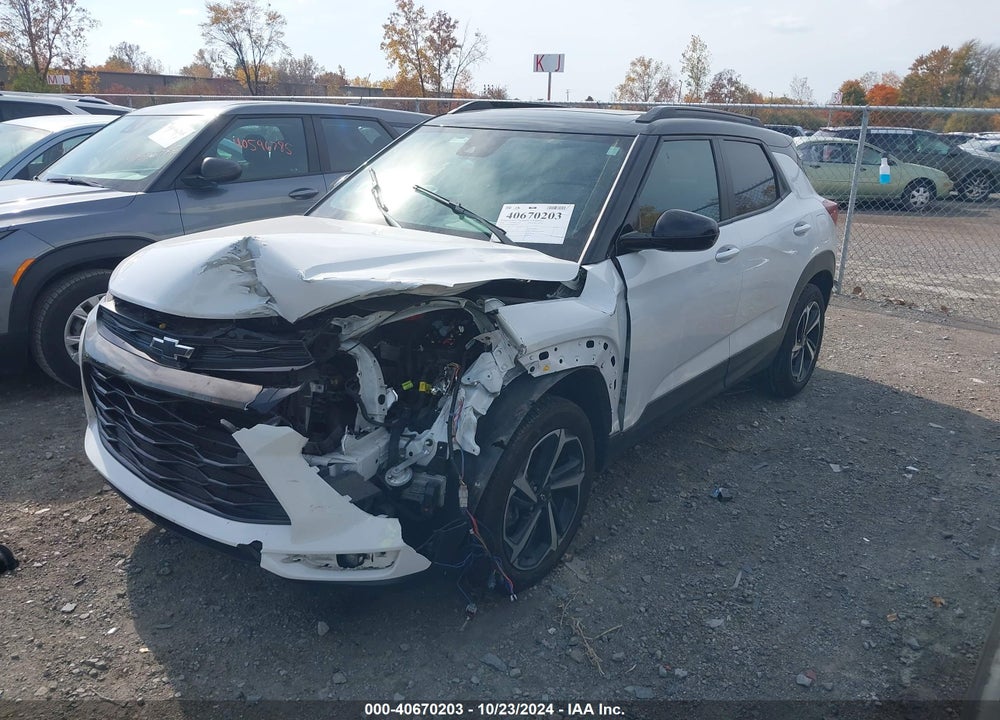 2021 CHEVROLET TRAILBLAZER AWD RS VIN: KL79MUSL8MB156773