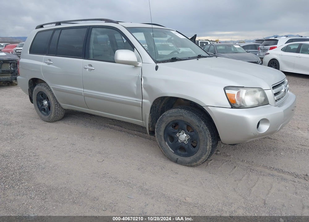 2005 TOYOTA HIGHLANDER VIN: JTEHD21A050034601