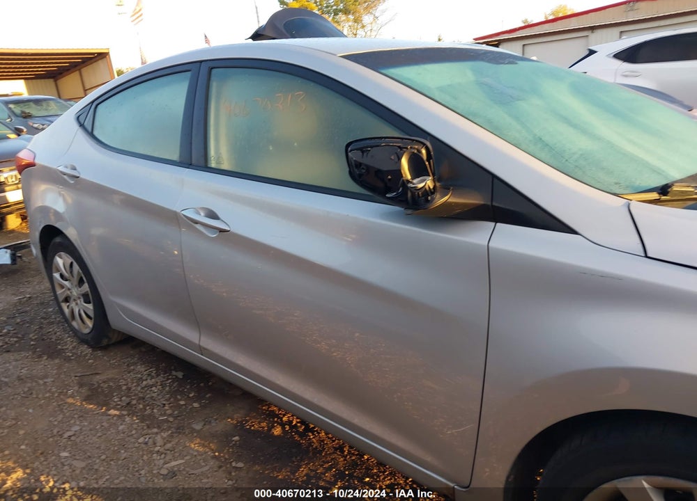 2012 HYUNDAI ELANTRA GLS VIN: 5NPDH4AEXCH066932