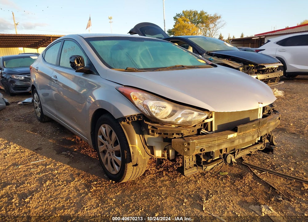 2012 HYUNDAI ELANTRA GLS VIN: 5NPDH4AEXCH066932