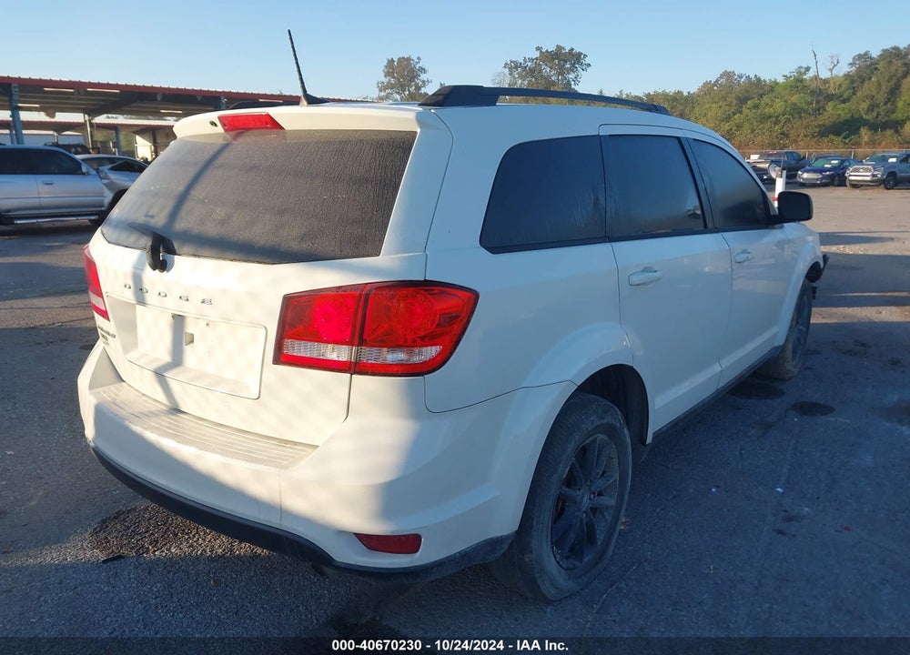 2019 DODGE JOURNEY SE VIN: 3C4PDCBB3KT848513