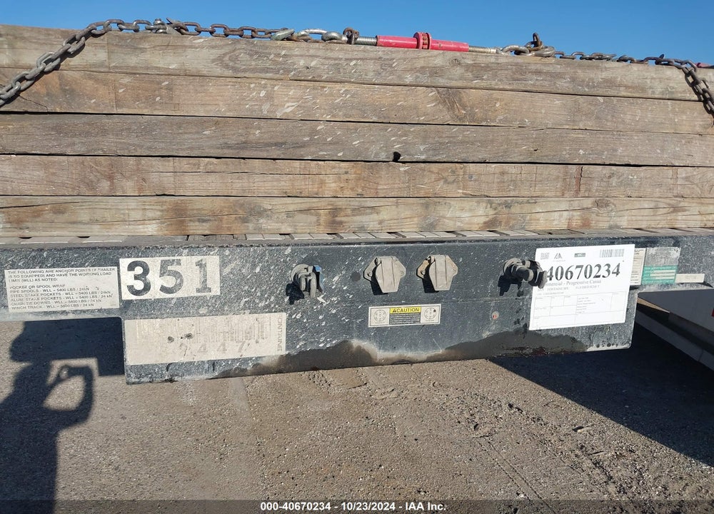2019 FONTAINE TRAILER CO TRAILER VIN: 13N2532CXK1532447