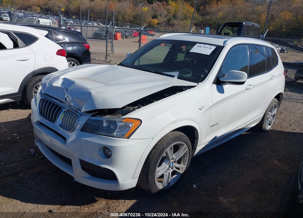 2014 BMW X3 XDRIVE35I VIN: 5UXWX7C59E0E78514