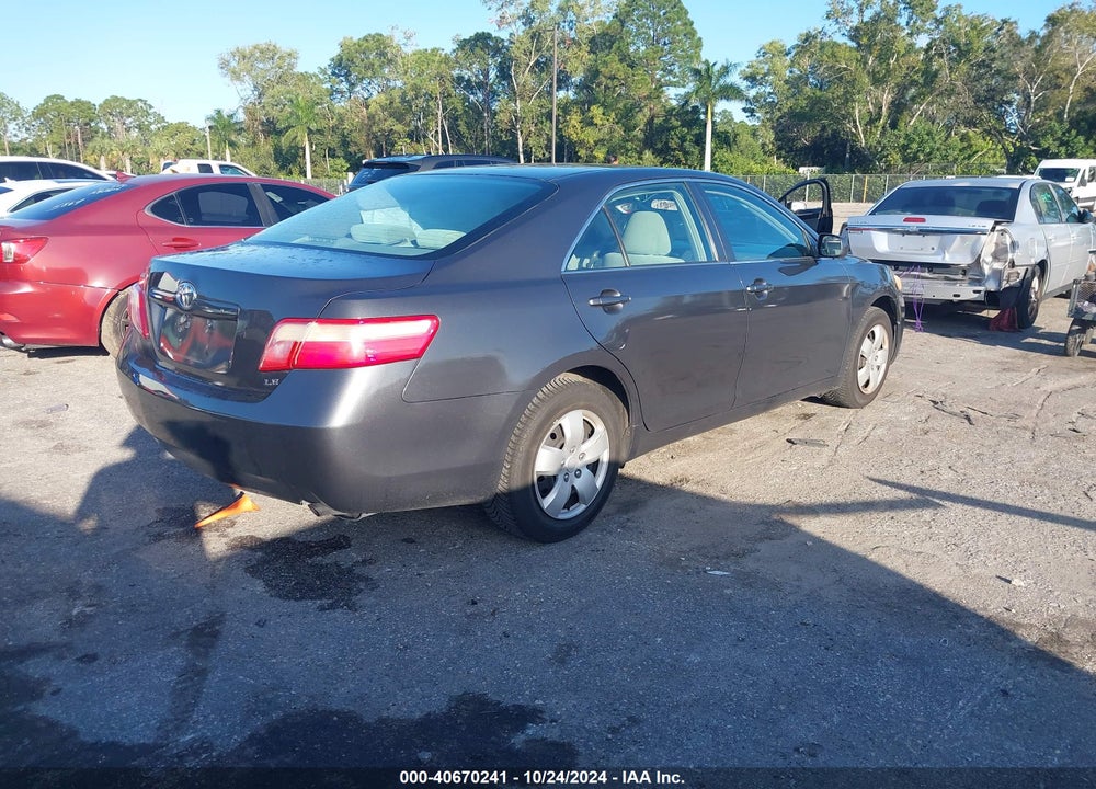 2007 TOYOTA CAMRY LE VIN: 4T1BE46K37U142013
